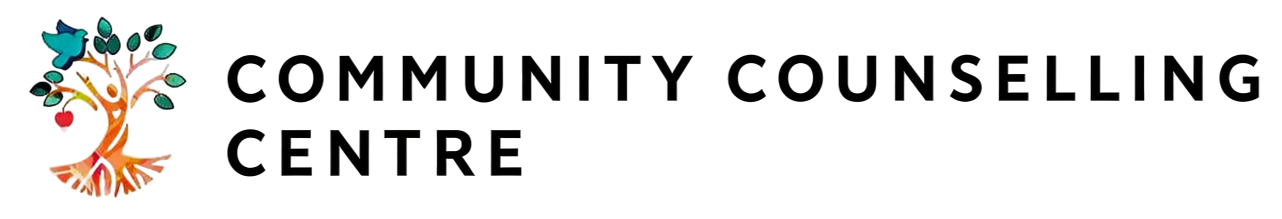 Community Counselling Centre - black colored logo